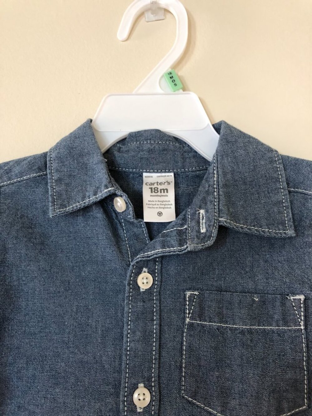 Carter's Denim Top and Pants Outfit for Baby Boy - Picture 2 of 8
